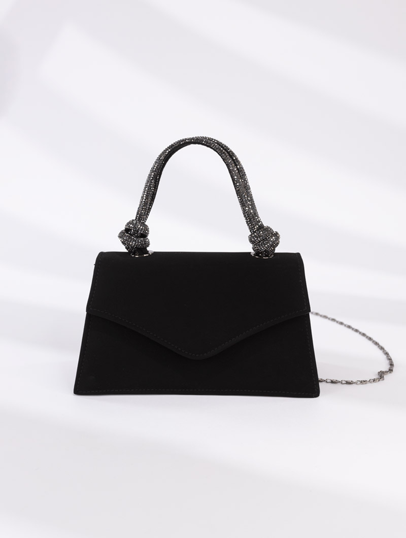 Sac à main de soirée métallisé